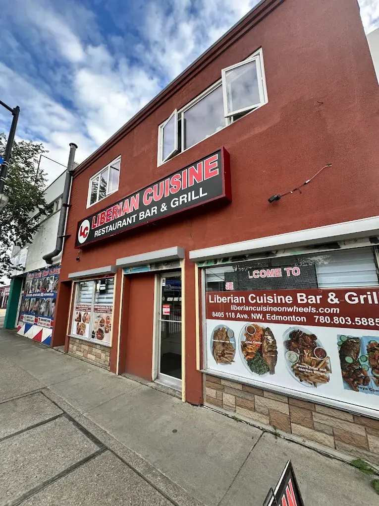 Authentic West African restaurant Liberian Cuisine Bar and Grill in Edmonton, AB